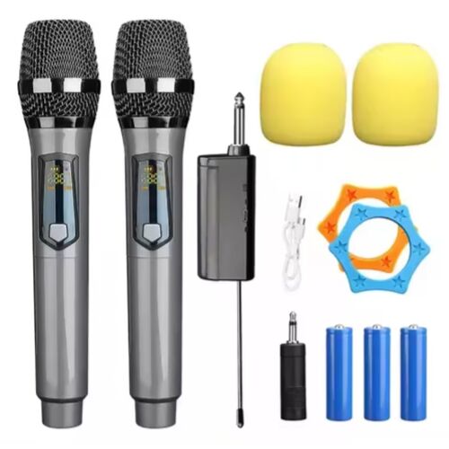 Set Oferta de 2 Micrófonos Inalámbricos